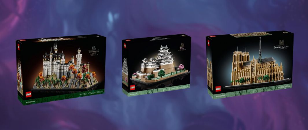 LEGO architecture rozne lego sety